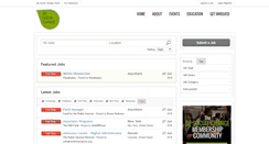 Desktop Screenshot of jobs.besocialchange.org